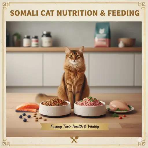 Somali Cat Diet, Nutrition and Feeding Guide Explained