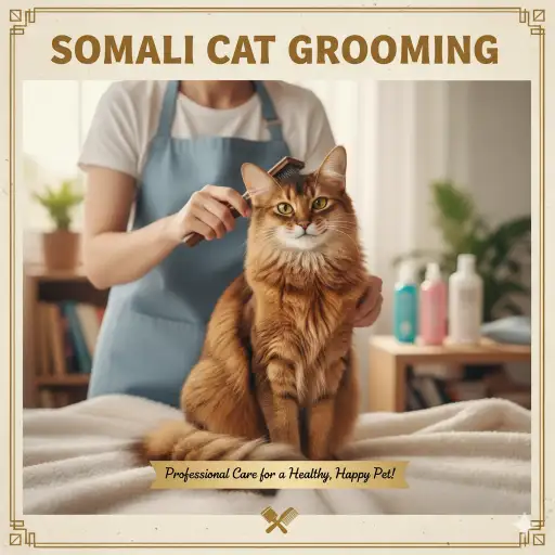 Somali Cat Grooming Basics for Coat Care and Hygiene
