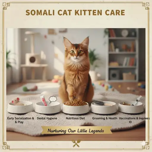 Somali Kitten Care Guide for Growth and Early Health