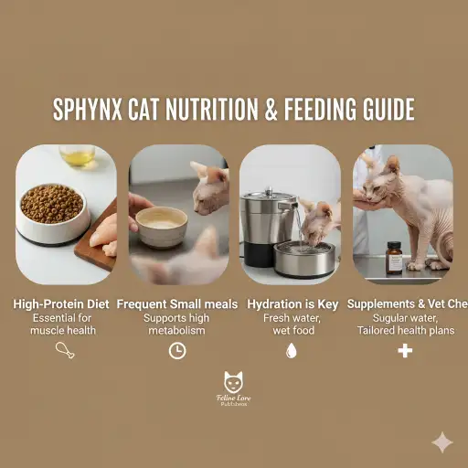 Sphynx Cat Diet, Nutrition and Feeding Guide Explained