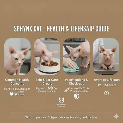 Sphynx Cat Health Issues and Average Lifespan Guide