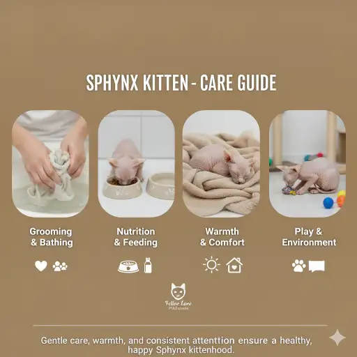 Sphynx Kitten Care Guide for Growth and Early Health