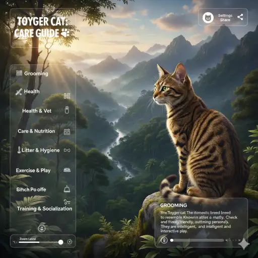 Turkish Van cat care guide covering daily care, grooming, and activity needs