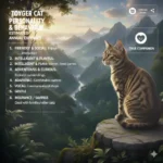 Turkish Van cat personality and behavior traits shown in an active home environment